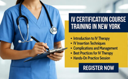 IV Certification Course Training in New York