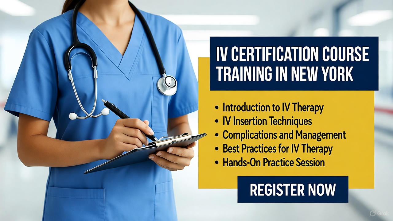 How to Get IV Certification Course Training in New York: Complete Guide for Healthcare Professionals