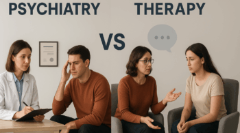 psychiatry versus therapy