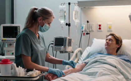 IV treatment for dehydration