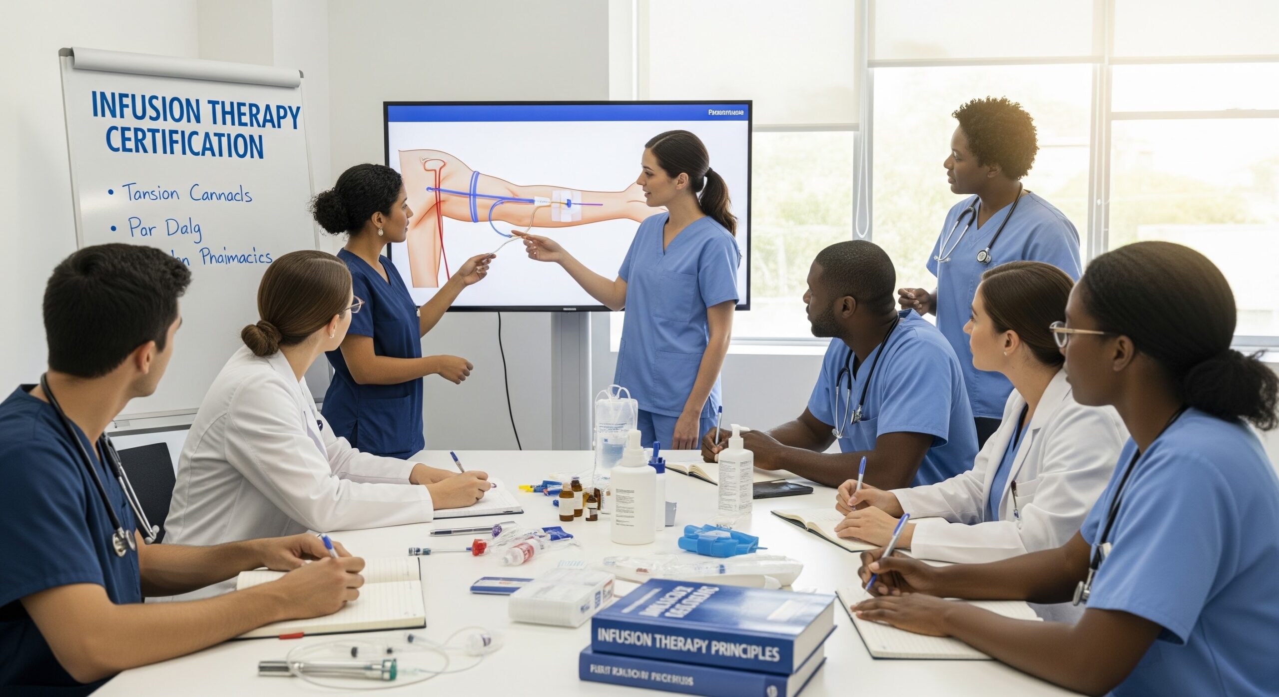 Infusion Therapy Certification: A Complete Guide for Healthcare Professionals