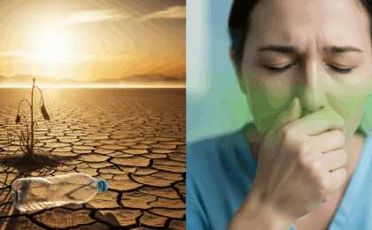 dehydrated and nauseous