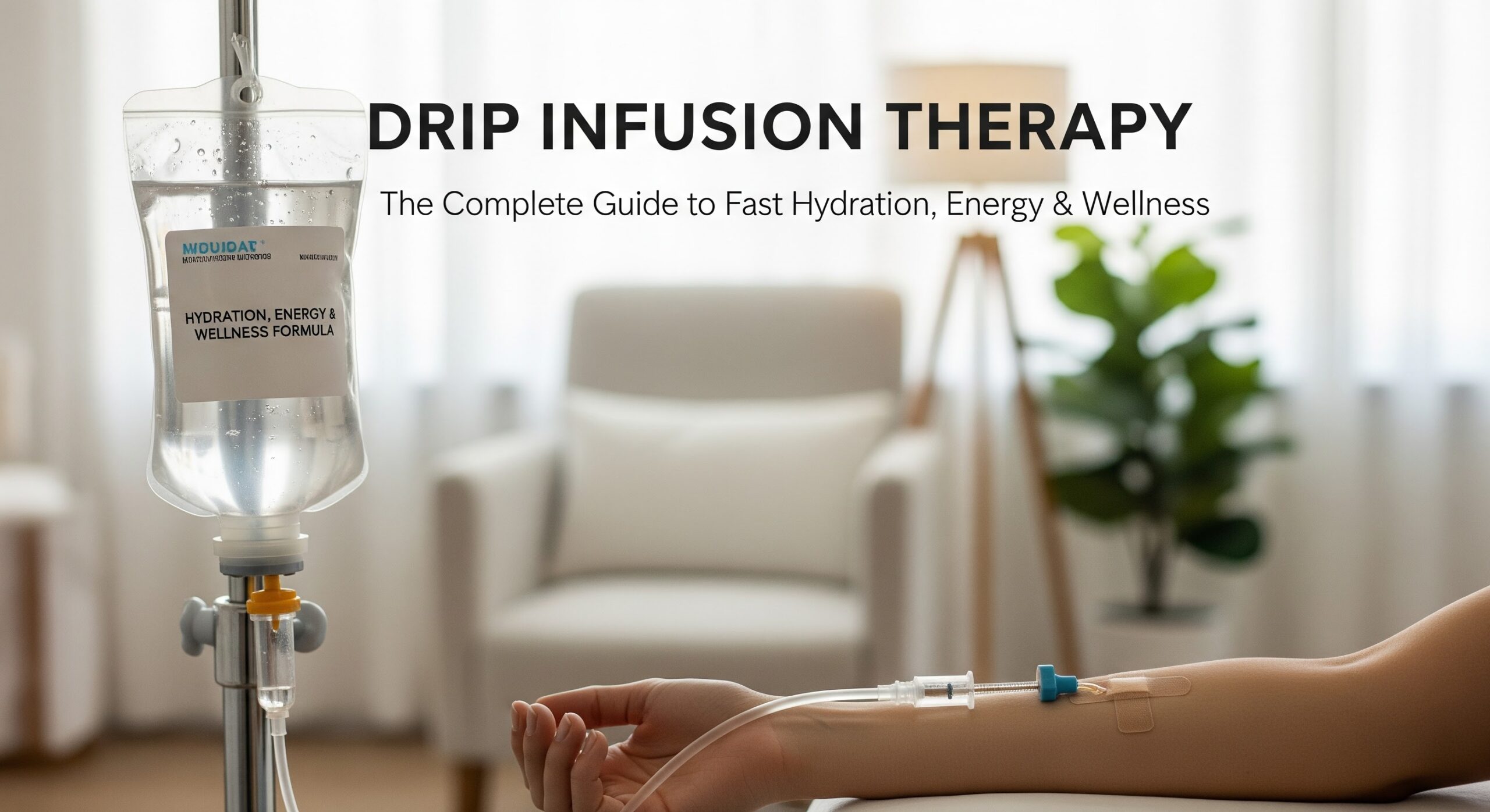 Drip Infusion Therapy: The Complete Guide to Fast Hydration, Energy & Wellness