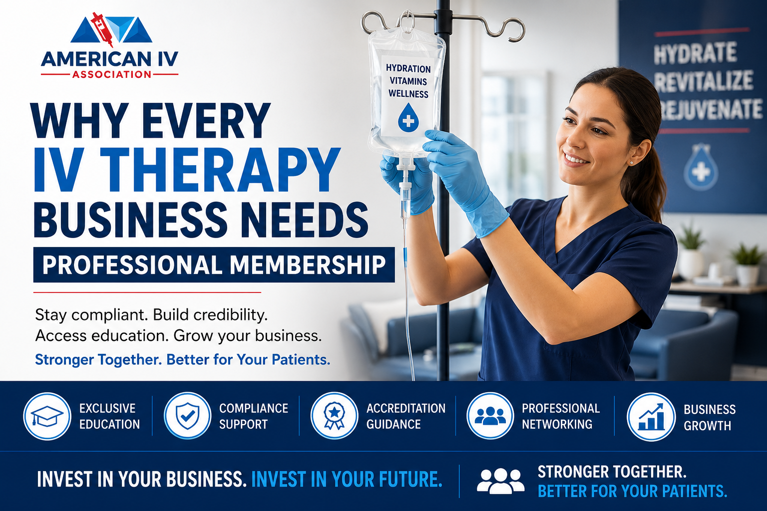 Why Every IV Therapy Business Needs Professional Membership