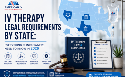 IV Therapy Legal Requirements by State