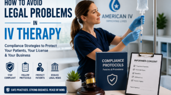 How to Avoid Legal Problems in IV Therapy