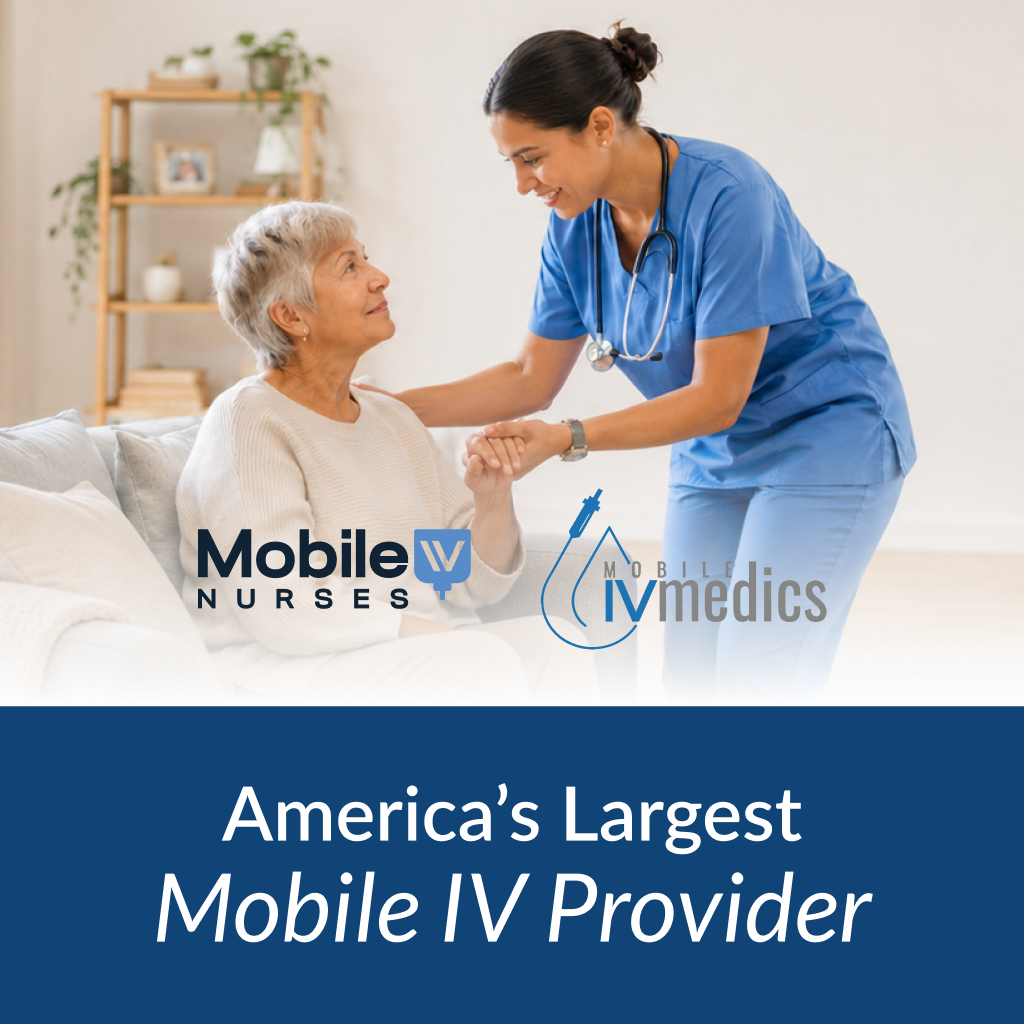 Mobile IV Medics and Mobile IV Nurses Merge to Form America's Largest Mobile IV Therapy Provider
