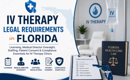 IV therapy legal requirements in Florida