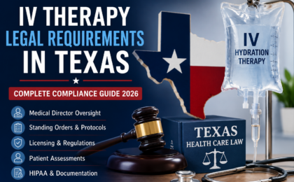IV Therapy Legal Requirements in Texas