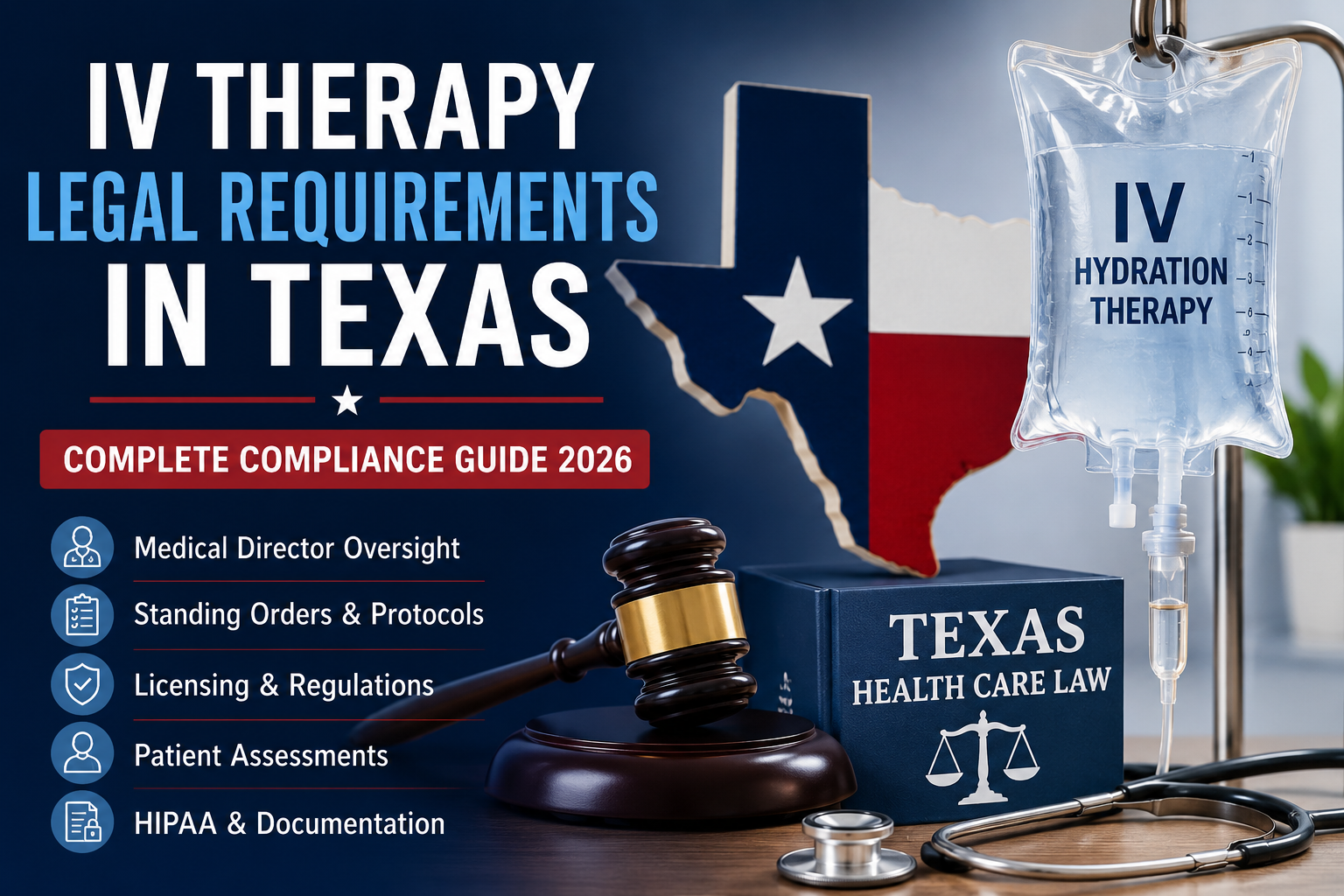 IV Therapy Legal Requirements in Texas