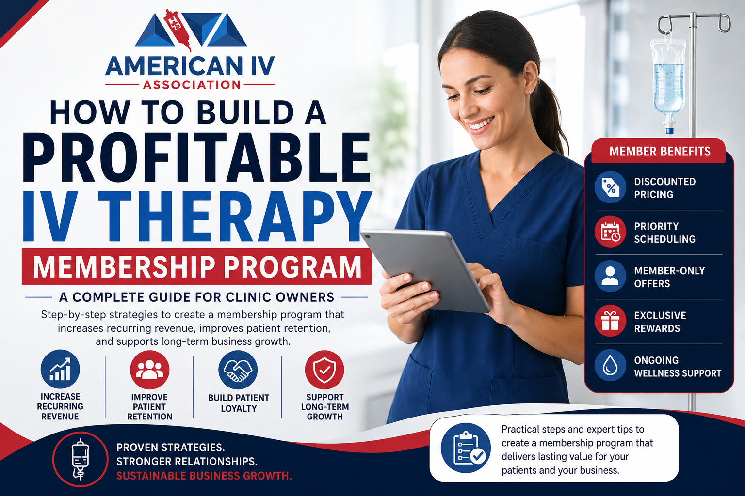 How to Build a Profitable IV Therapy Membership Program: A Complete Guide for Clinic Owners