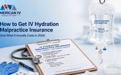IV Hydration Malpractice Insurance