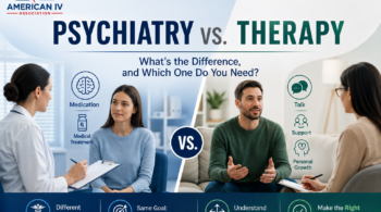 Psychiatry vs therapy