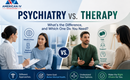 Psychiatry vs therapy