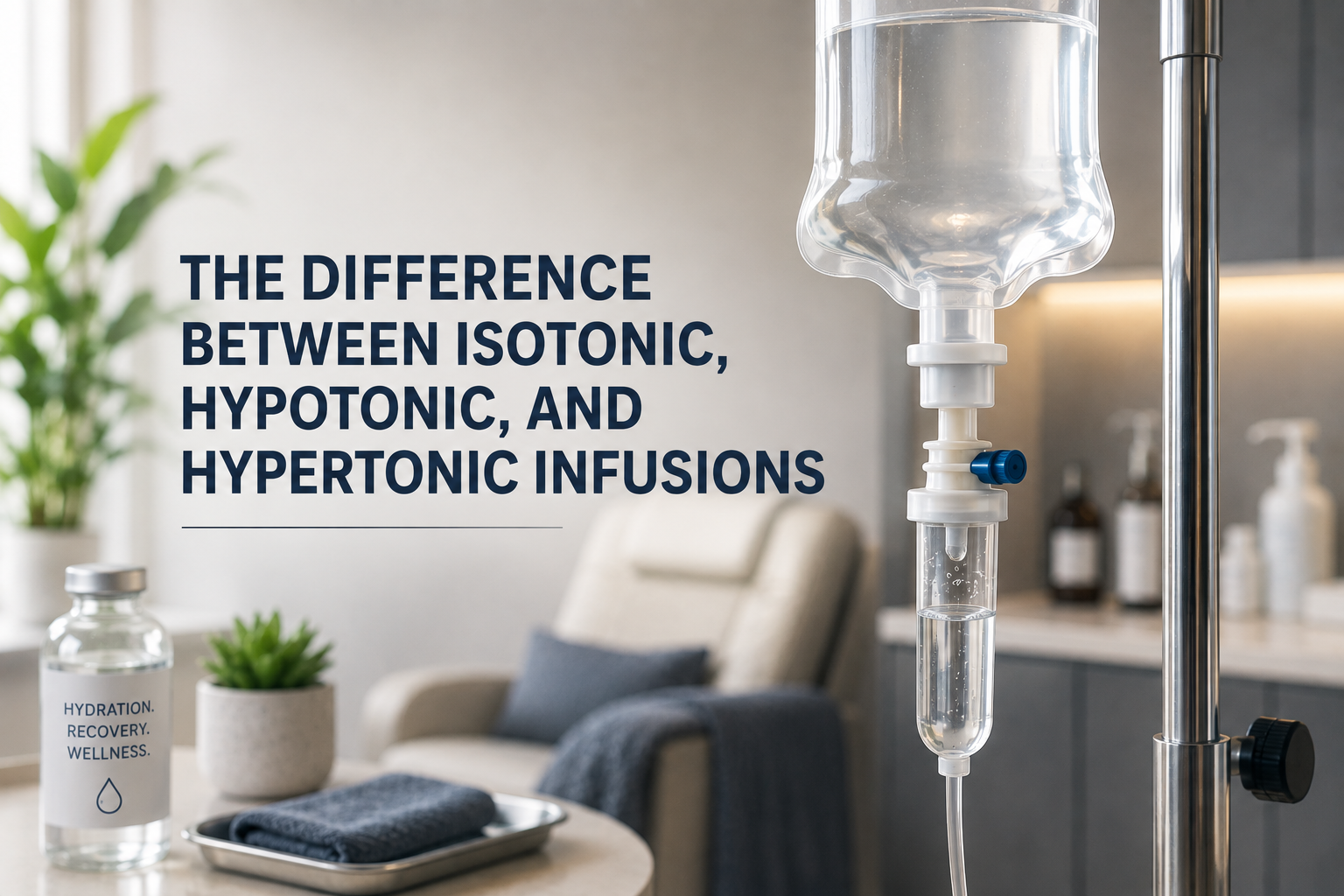 The Difference Between Isotonic, Hypotonic, and Hypertonic Infusions
